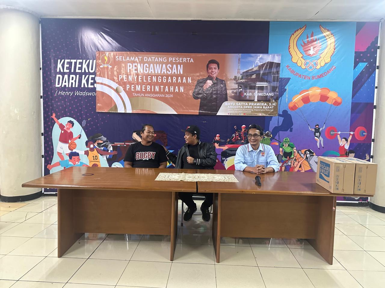 Bayu Satya Prawira Gandeng KONI Sumedang Kawal Ekosistem Olahraga Daerah