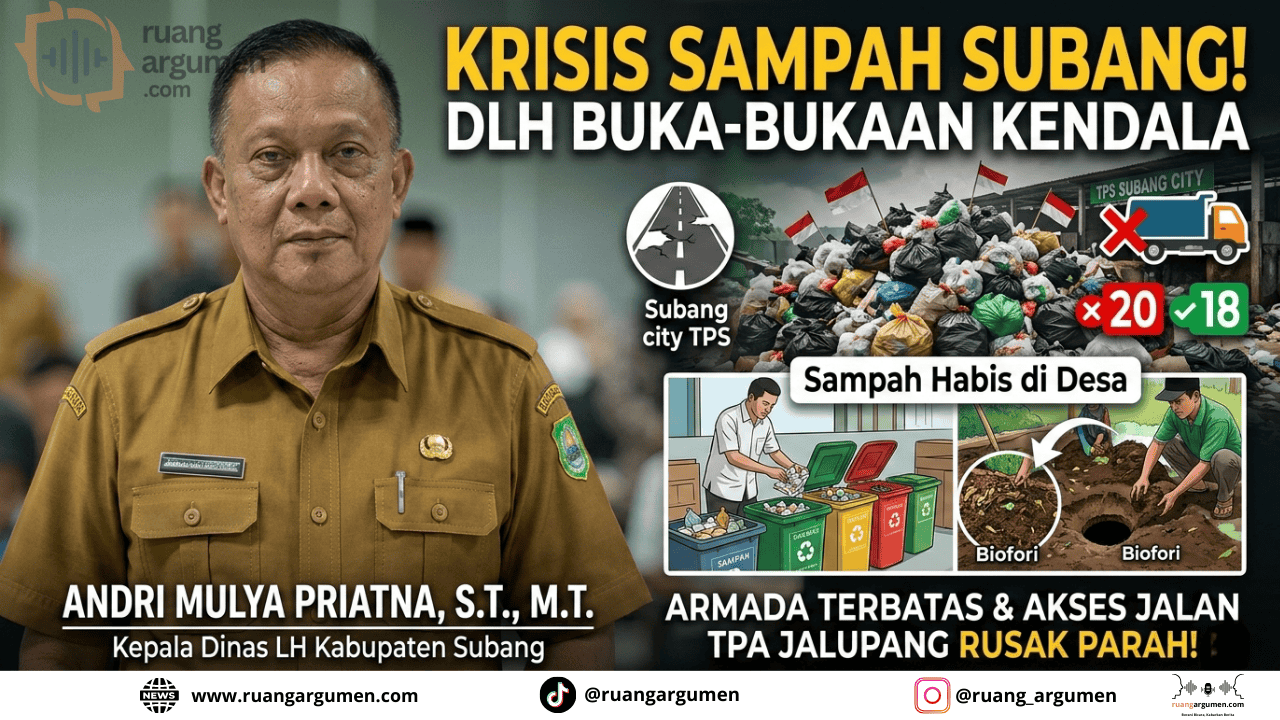 LH Subang: Pengurangan Armada dan Infrastruktur di TPS Jalupang Jadi Kendala Pengelolaan Sampah